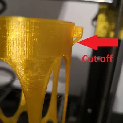 Máng ăn cho chim đựng được 5 viên mỡ lớn