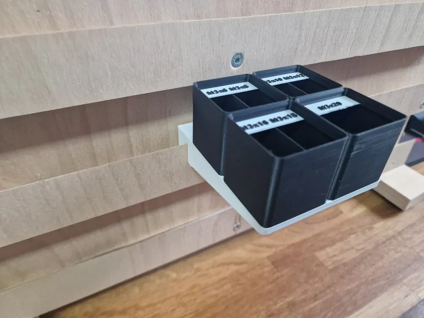 Giá Treo French Cleat cho Gridfinity 2x2 - Image 1