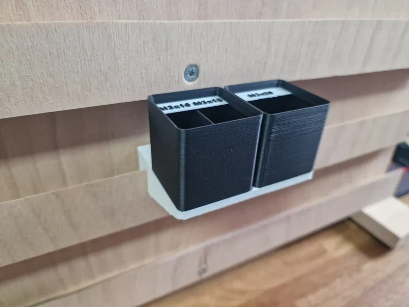 Giá Treo French Cleat Cho Gridfinity 1x2 - Image 1