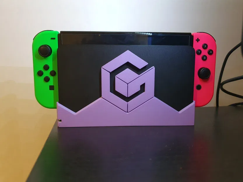 Vỏ Bọc Dock Nintendo Switch OLED Phong Cách Gamecube - Image 1