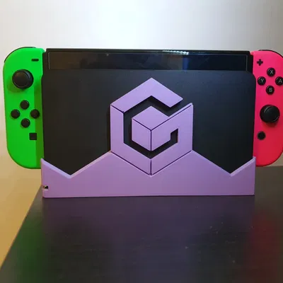 Vỏ Bọc Dock Nintendo Switch OLED Phong Cách Gamecube