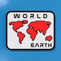 Nam Châm Tủ Lạnh Hình Trái Đất Thế Giới - Thumbnail 1