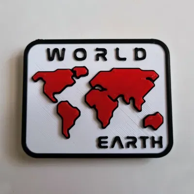 Nam Châm Tủ Lạnh Hình Trái Đất Thế Giới