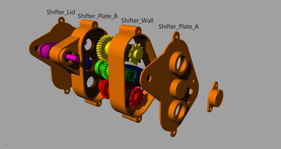 3 speed transmission - Image 1