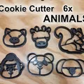 Cookie Cutter - Ausstecher - 6x Animals - Thumbnail 1