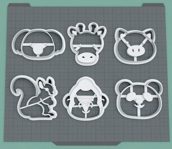 Cookie Cutter - Ausstecher - 6x Animals - Image 2