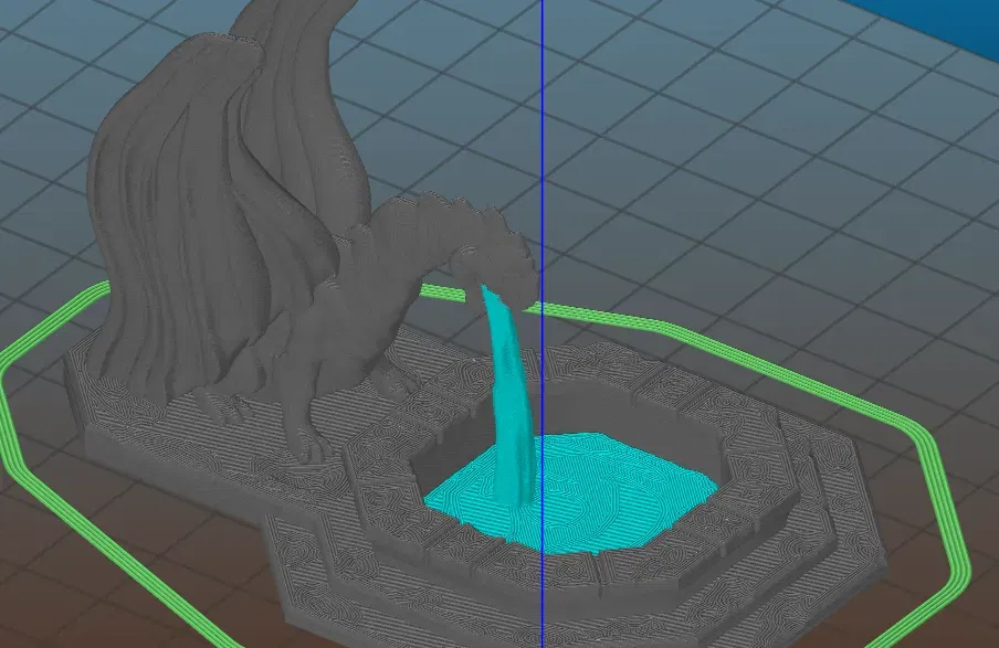 Rồng Phun Nước Hai Màu - Image 1