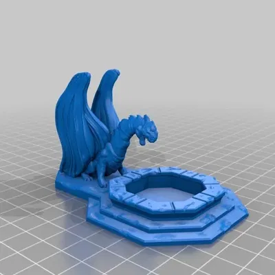 Rồng Phun Nước Hai Màu