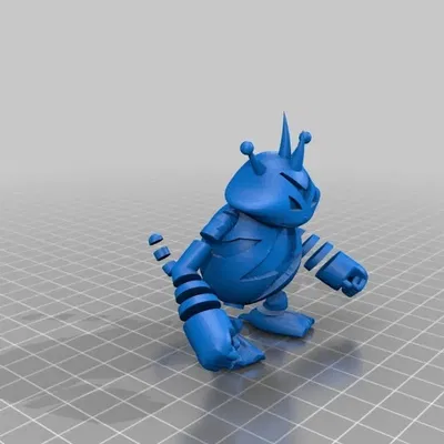 Electabuzz bản remix đa vật liệu