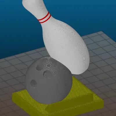 Cúp Bowling Đa Sắc Màu