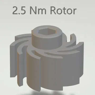 Tay vặn lực siết đầu phun (rotor 2.5Nm)