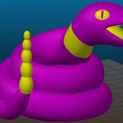 Ekans Pokemon EDLI3D