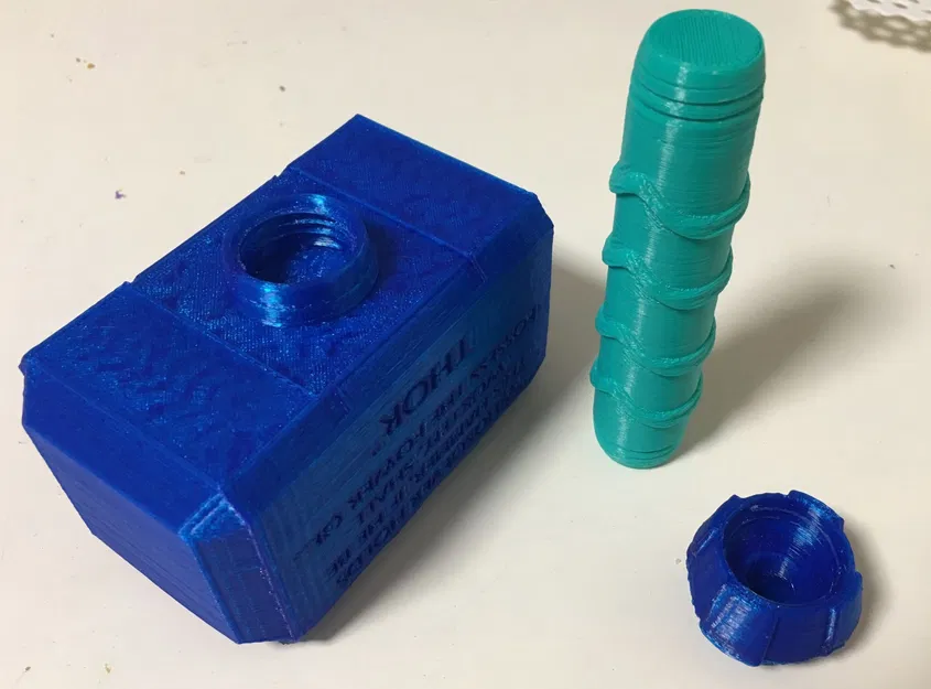 Búa Mjolnir Đầu Tiên Cho Bé (Lục Lạc) - phiên bản an toàn không cần keo - Image 2