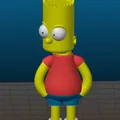 Bart Simpson - Bản phối lại đa vật liệu - Thumbnail 1