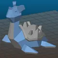 Lapras Low Poly - Đa Sắc - Thumbnail 2