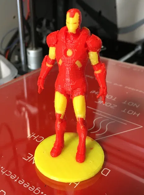 Tượng Iron Man (Có hỗ trợ "dễ tháo") - bản phối lại đa vật liệu - Image 1