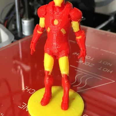 Tượng Iron Man (Có hỗ trợ "dễ tháo") - bản phối lại đa vật liệu