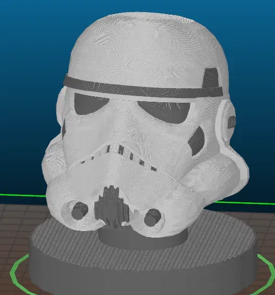 Tượng Đầu Stormtrooper Star Wars - In 2 Màu - Image 1