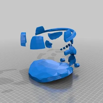 Tượng Đầu Stormtrooper Star Wars - In 2 Màu