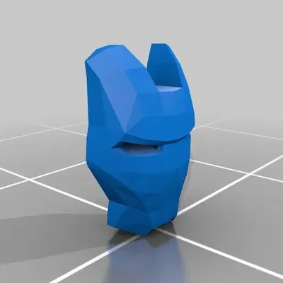 Tượng Iron Man (Có hỗ trợ "dễ tháo") - bản phối lại đa vật liệu