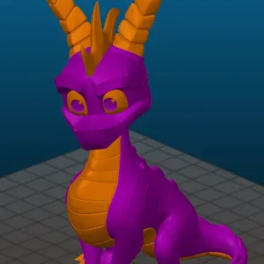 Tượng Spyro - Reignited Trilogy - đa sắc