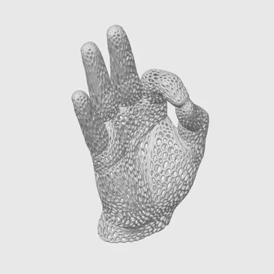 Bionic OK Hand - Voronoi