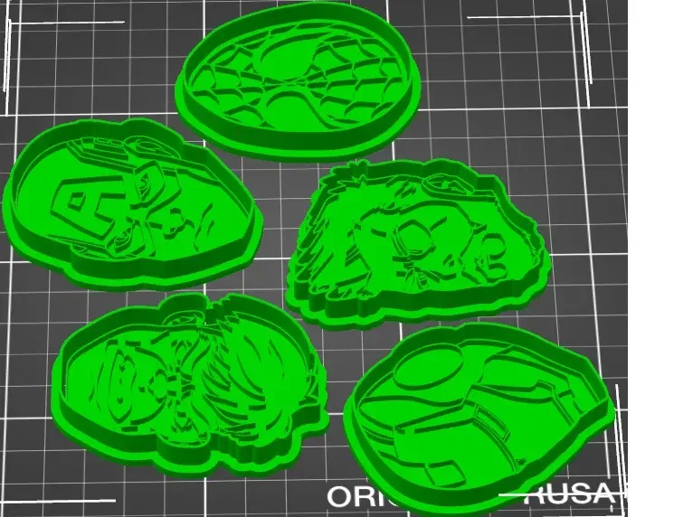 Khuôn Cắt Bánh Quy Marvel - Image 1