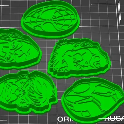 Khuôn Cắt Bánh Quy Marvel