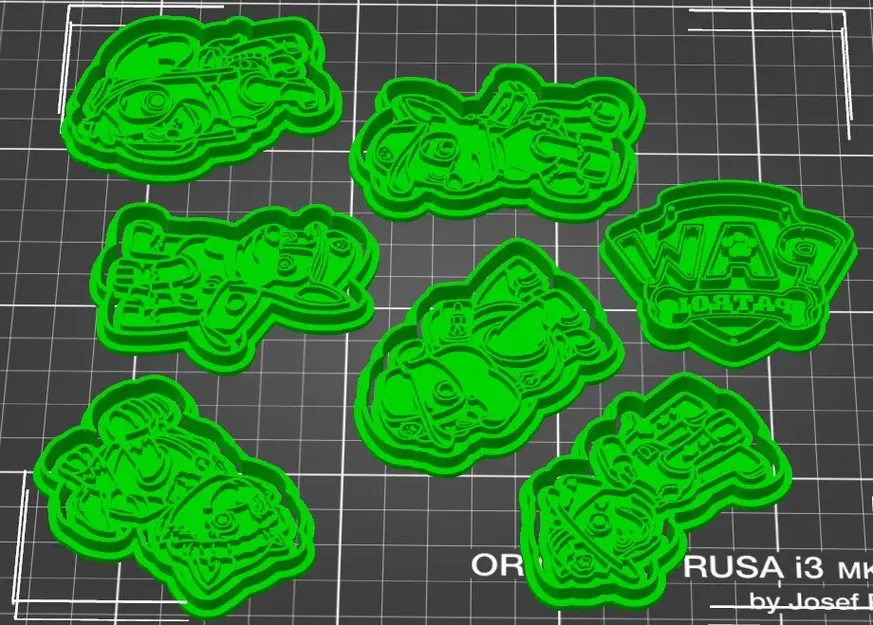 Khuôn Cắt Bánh Paw Patrol - Image 1