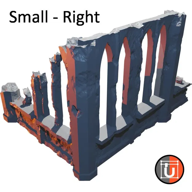 Mô hình Địa hình SciFi Gothic - Image 2