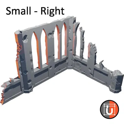 Mô hình Địa hình SciFi Gothic