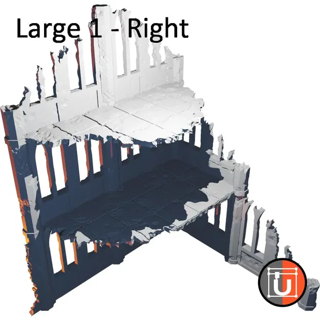 Mô hình Địa hình SciFi Gothic - Image 5