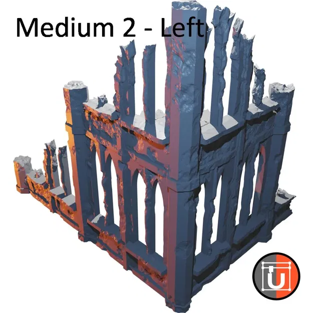 Mô hình Địa hình SciFi Gothic - Image 6