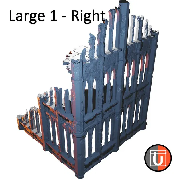 Mô hình Địa hình SciFi Gothic - Image 7