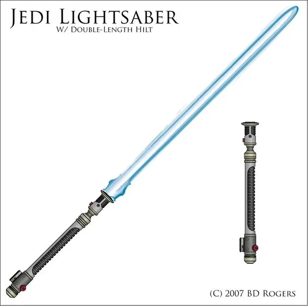 Đèn Kiếm Jedi Dài Gấp Đôi - Image 1