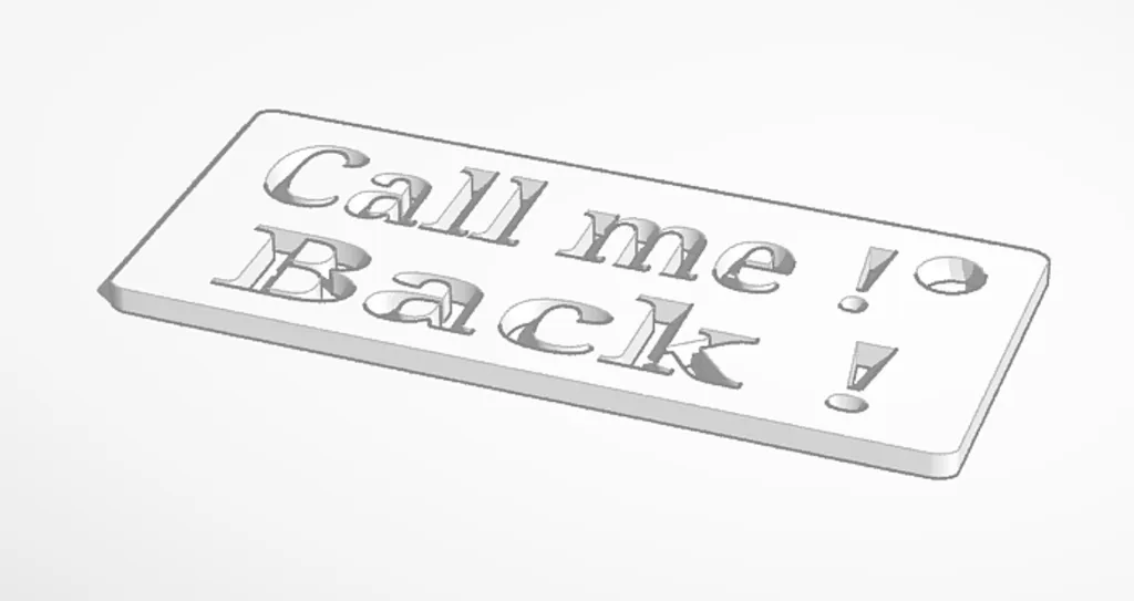 Móc Khóa "Gọi Cho Tôi" - Image 2