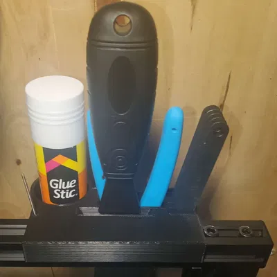 Ender3 Top-Rail Tool Caddy