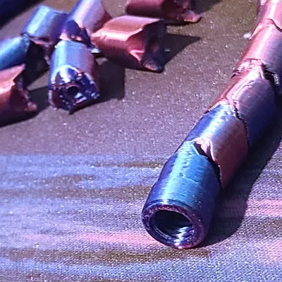 Vòng Cổ Hoặc Vòng Tay Hạt Trụ Lồng Vào Nhau