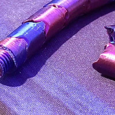 Vòng Cổ Hoặc Vòng Tay Hạt Trụ Lồng Vào Nhau