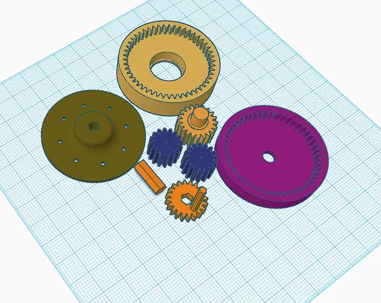 Tỷ Lệ Bánh Răng 90:1 - Image 1