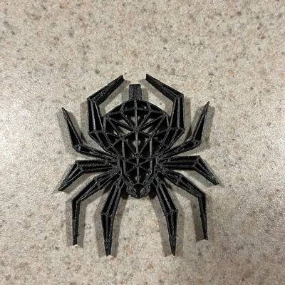 Mặt Dây Chuyền Nhện Phong Cách Low Poly