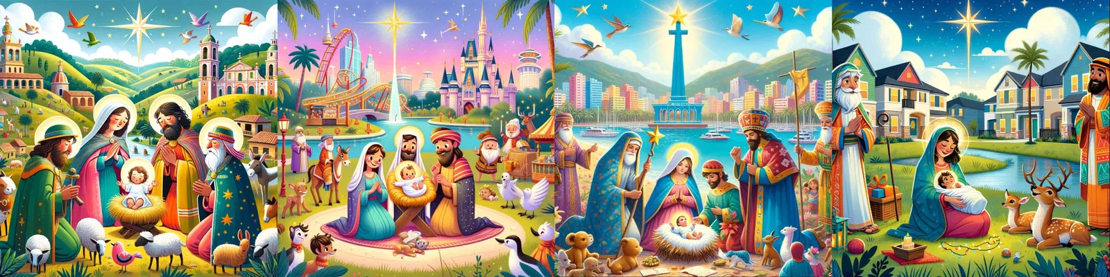 Quả cầu Lithophane Chúa Giáng Sinh 140mm Có Điều Khiển LED - Image 4