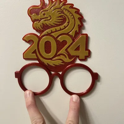 Year of the Dragon Glasses - 2024 New Year