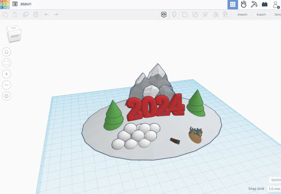 Mô hình "2024!!!" - Image 1