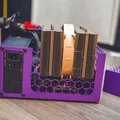 Case ITX siêu nhỏ (MiniATX) - Card đồ họa full-length + Noctua NH-D14 (D15), không cần ốc vít/insert, dùng nguồn SFX-L - Thumbnail 11