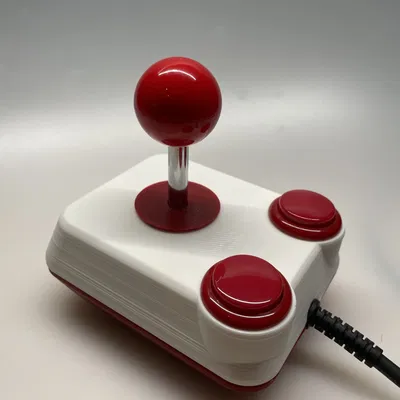 Cần Điều Khiển Joystick Competition Pro C64 Có Đế và Chống Gãy