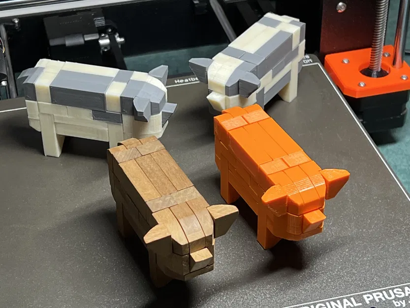 Mô Hình Heo Xếp Hình - Image 4