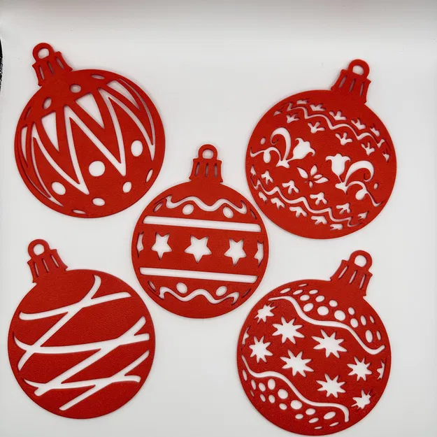 Quả cầu trang trí cây thông Noel 2 - Image 1