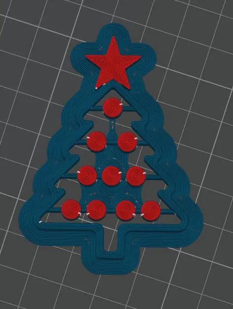 Mặt Dây Chuyền Giáng Sinh Cây Trượt Trang Trí - Image 2