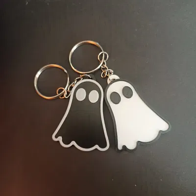 Móc Khóa Cặp Ma / Ghost Couple Keychain